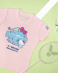 VICTOR x HELLO KITTY World Badminton Day T-KT301I Shirt [Pink]