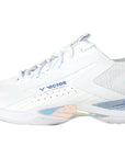 Victor A970 NITROLITE CF Badminton Shoes [Black/Hawaiian Blue]