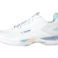 Victor A970 NITROLITE CF Badminton Shoes [Black/Hawaiian Blue]