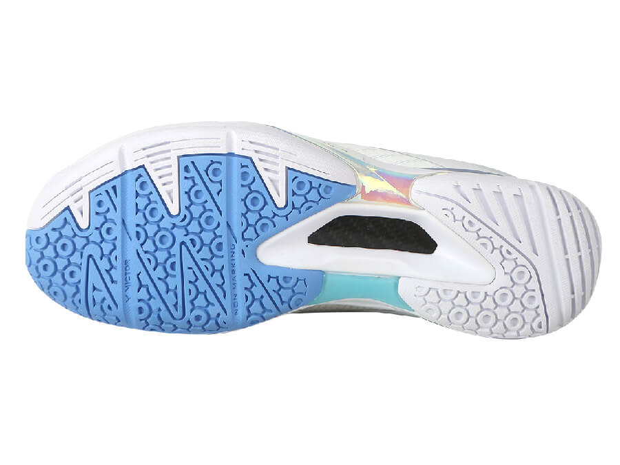 Victor A970 NITROLITE CF Badminton Shoes [Black/Hawaiian Blue]