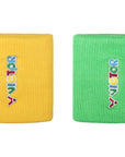 VICTOR x CRAYON SHINCHAN SP-408CS GE Wrist Band [Green/Yellow](Pre-Order)