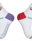 VICTOR x CRAYON SHINCHAN SK-410CS JD Sport Socks [Purple/Red]