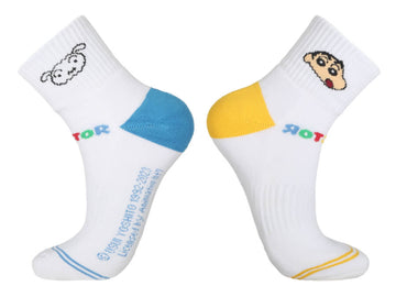 VICTOR x CRAYON SHINCHAN SK-410CS ME Sport Socks [Blue/Yellow]