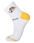 VICTOR x CRAYON SHINCHAN SK-410CS ME Sport Socks [Blue/Yellow]