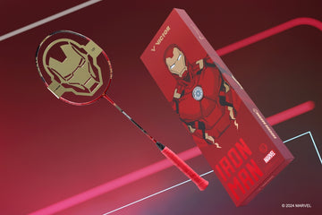 VICTOR x IRON MAN Limited Racket Set