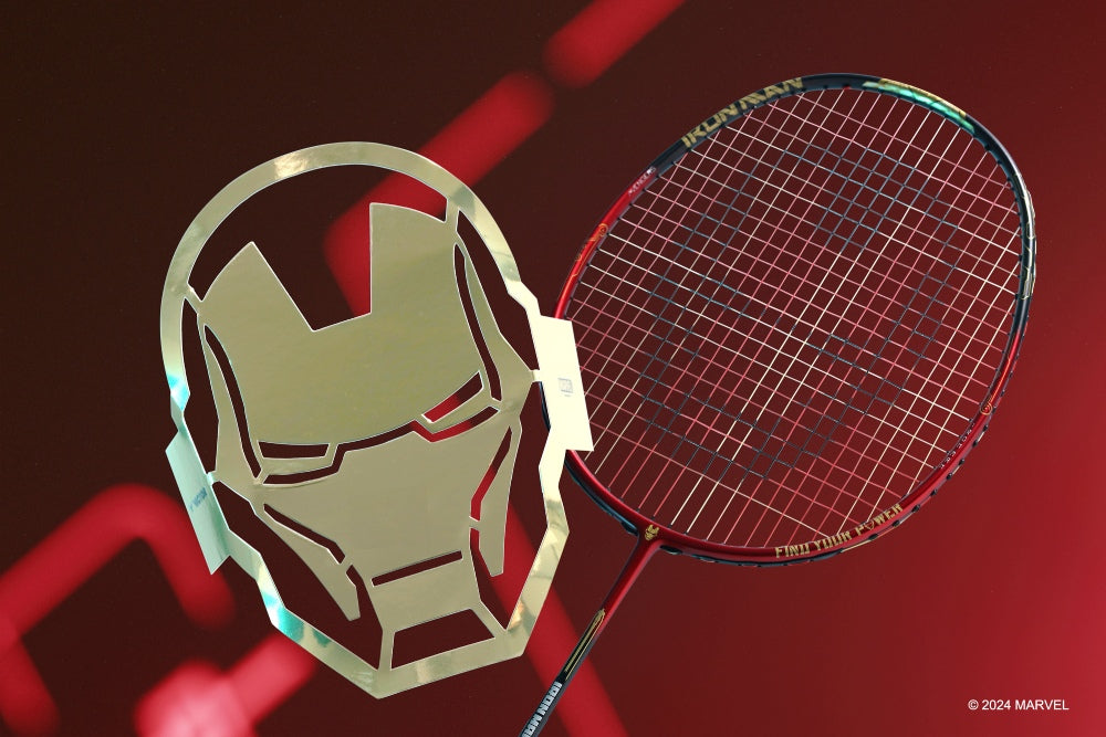 VICTOR x IRON MAN Limited Racket Set