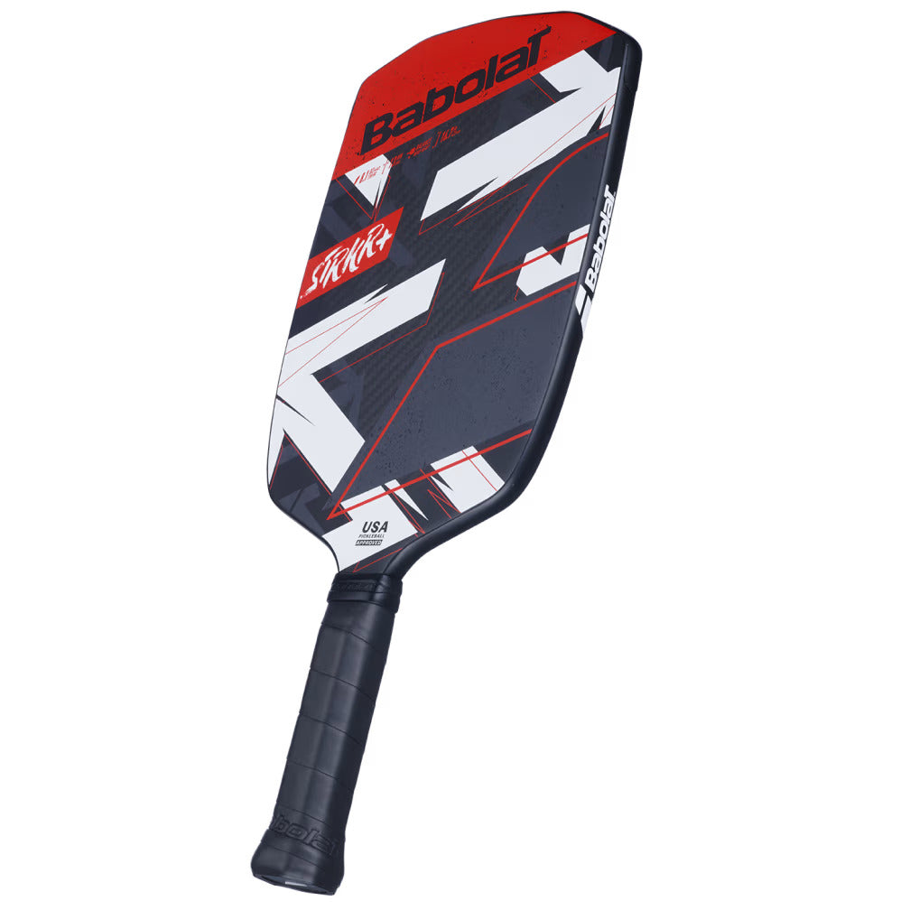 Babolat STRKR+ Pickleball Paddle [Black/Red/White]