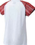 Yonex 16574EX Women's Round Neck Shirt [White]