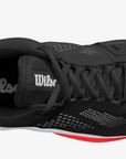 Wilson Rush Pro 4.0 Men's Tennis Shoe [Black/White/Poppy Red]