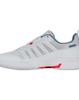 K-Swiss ULTRA Court Women Tennis Shoes [White/Faded Denim/Dubarry]