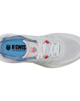 K-Swiss ULTRA Court Women Tennis Shoes [White/Faded Denim/Dubarry]