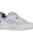 K-Swiss ULTRA Court Women Tennis Shoes [White/Faded Denim/Dubarry]