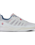 K-Swiss ULTRA Court Women Tennis Shoes [White/Faded Denim/Dubarry]