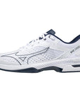 Mizuno Wave Exceed Tour 5 AC Men Court Shoes [White/Dress Blue]