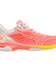 Mizuno Wave Exceed Tour 5 AC Ladies Court Shoes [Candy Coral/Snow White]