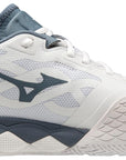 Mizuno Wave Enforce Tour 5 AC Men Court Shoes [White-China Blue]