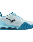 Mizuno Wave Enforce Tour 6 AC Women Tennis Shoes [Blue Glow/Sailor Blue]