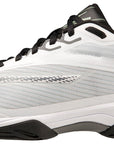 Mizuno Wave Exceed Light 2 AC Men's Court Shoes [White/Metallic Grey]