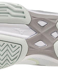 Mizuno Wave Exceed Light 2 AC Women's Court Shoes [White/Metallic Grey]