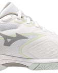 Mizuno Wave Exceed Light 2 AC Women's Court Shoes [White/Metallic Grey]