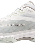 Mizuno Wave Exceed Light 2 AC Women's Court Shoes [White/Metallic Grey]