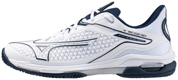 Mizuno Wave Exceed Tour 6 AC Men Tennis Shoes [White/Dress Blue]