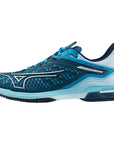 Mizuno Wave Exceed Tour 6 AC Mens Tennis Shoes [Moroccan Blue/White]