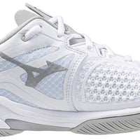 Mizuno Wave Exceed Tour 6 AC Women Tennis Shoes [White/Silver]