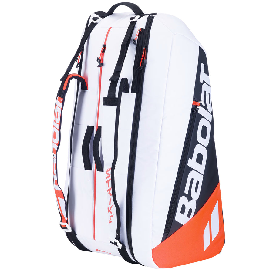 Babolat RH12 Pure Strike Court Bag [White/Black/Red]