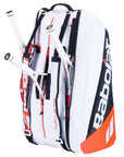 Babolat RH12 Pure Strike Court Bag [White/Black/Red]