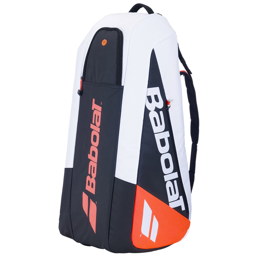 Babolat RH6 Pure Strike Court Bag [White/Black/Red]