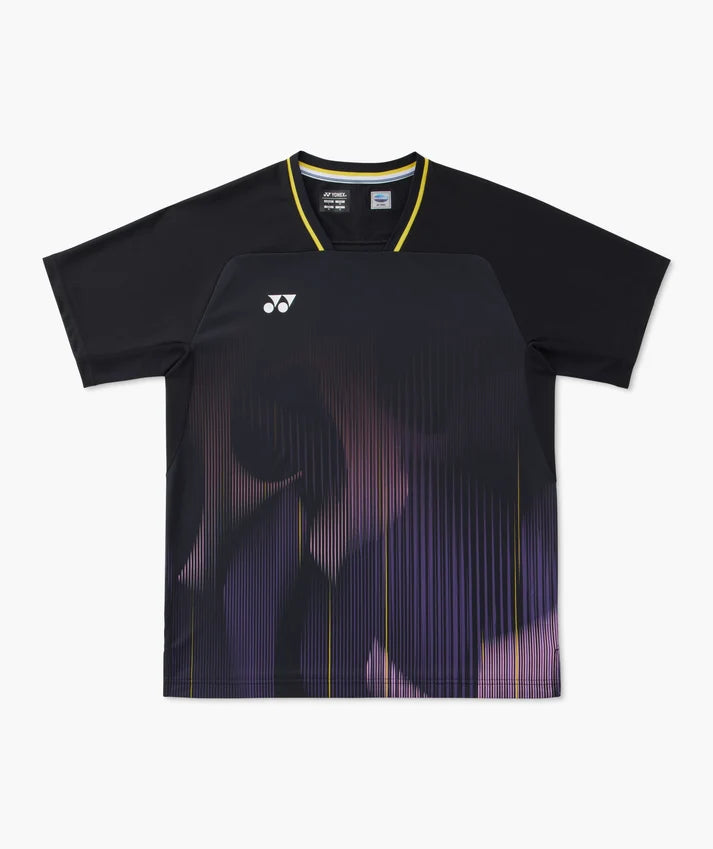 Yonex 10735YX 26' Tournament Men's Crew Shirt [Black]