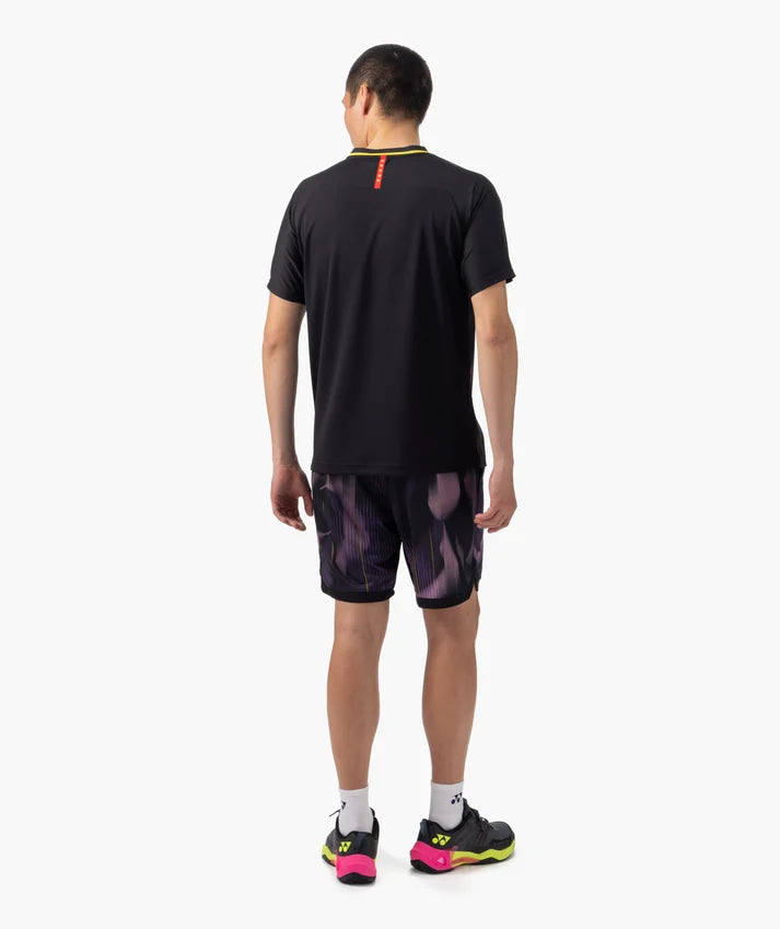 Yonex 10735YX 26' Tournament Men's Crew Shirt [Black]