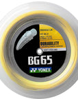 Yonex BG-65 Badminton String Reel (200m)