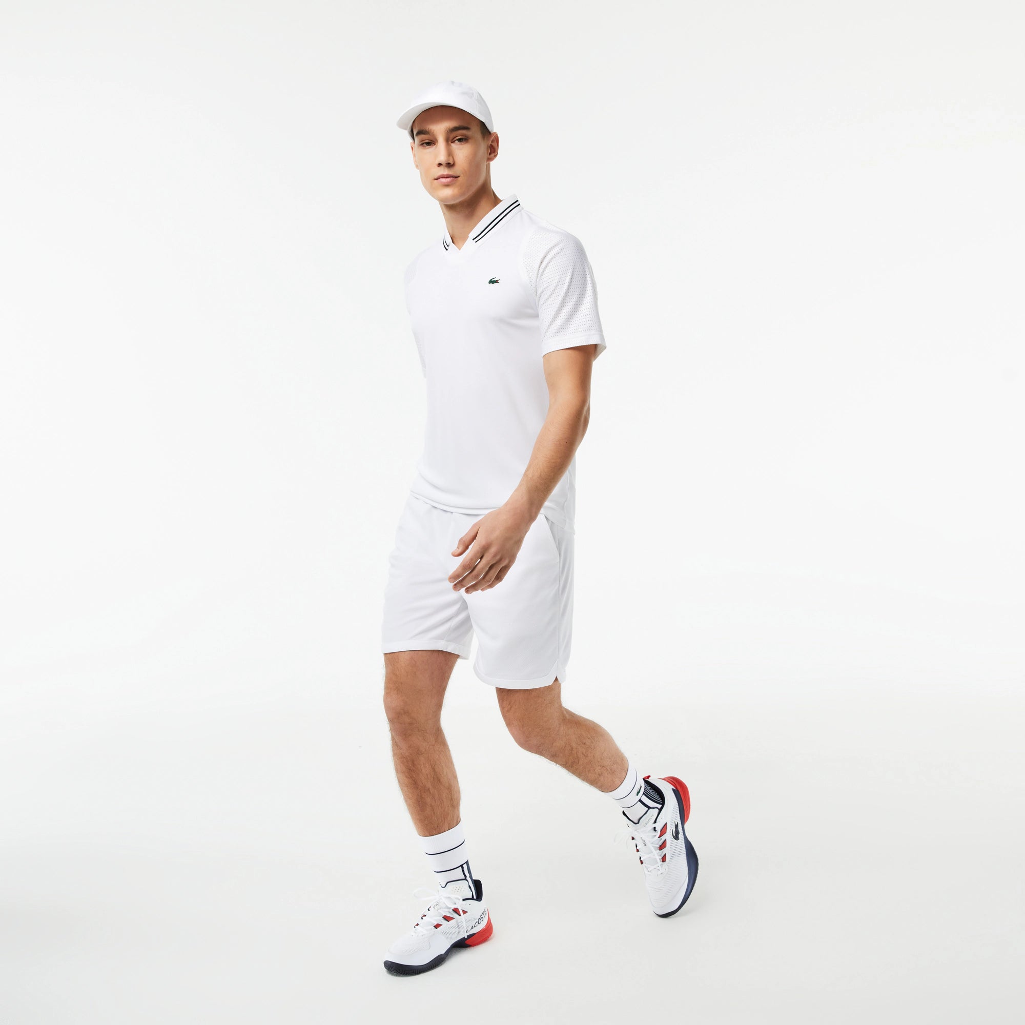 Lacoste DH1961-51 Men&#39;s Tennis x Danill Medvedev Polo Shirt [White]