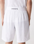 Lacoste GH6961-51 Ultra-Light Shorts [White/Navy Blue]