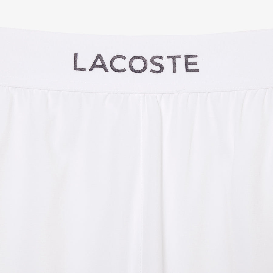 Lacoste GH6961-51 Ultra-Light Shorts [White/Navy Blue]