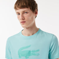 Lacoste TH2042-51 Men's Croc Jersey T-shirt [Light Green/Green]