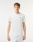 Lacoste TH3401-51 Men's Piqué T-Shirt [White]