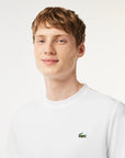 Lacoste TH3401-51 Men's Piqué T-Shirt [White]