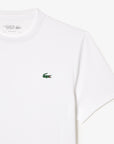 Lacoste TH3401-51 Men's Piqué T-Shirt [White]