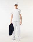 Lacoste TH3401-51 Men's Piqué T-Shirt [White]