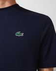 Lacoste TH3401-51 Men's Piqué T-Shirt [Navy Blue]