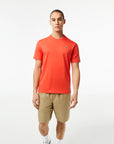 Lacoste TH7618-51 Men's Breathable T-Shirt [Orange]