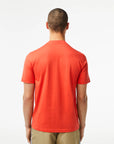 Lacoste TH7618-51 Men's Breathable T-Shirt [Orange]