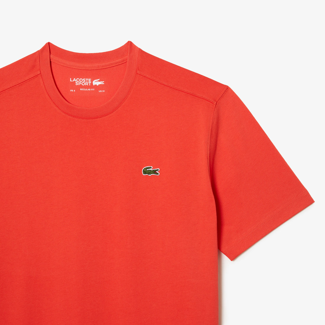 Lacoste TH7618-51 Men's Breathable T-Shirt [Orange]