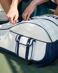 Wilson Heritage 1914 Racket Bag 12 Pk [Cream/Navy]