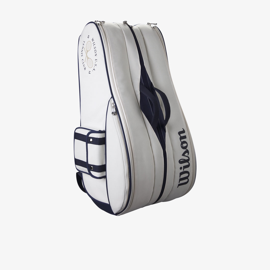 Wilson Heritage 1914 Racket Bag 12 Pk [Cream/Navy]