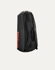 Wilson Clash V3 Super Tour 6pk Racket Bag [Black/Infrared]