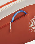 2025 Wilsom Roland Garros Team 6pk Bag [Cream/Clay]